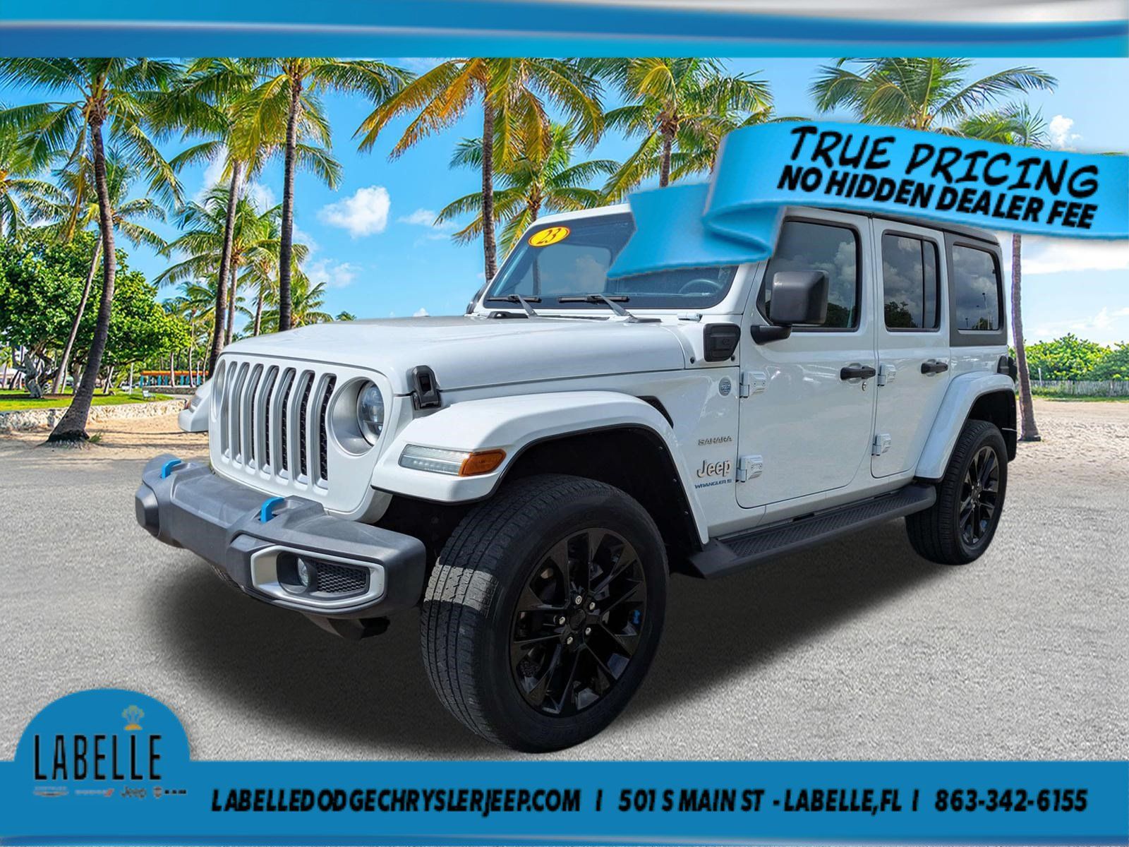 Used 2023 Jeep Wrangler Unlimited Sahara AWD/4WD image 8