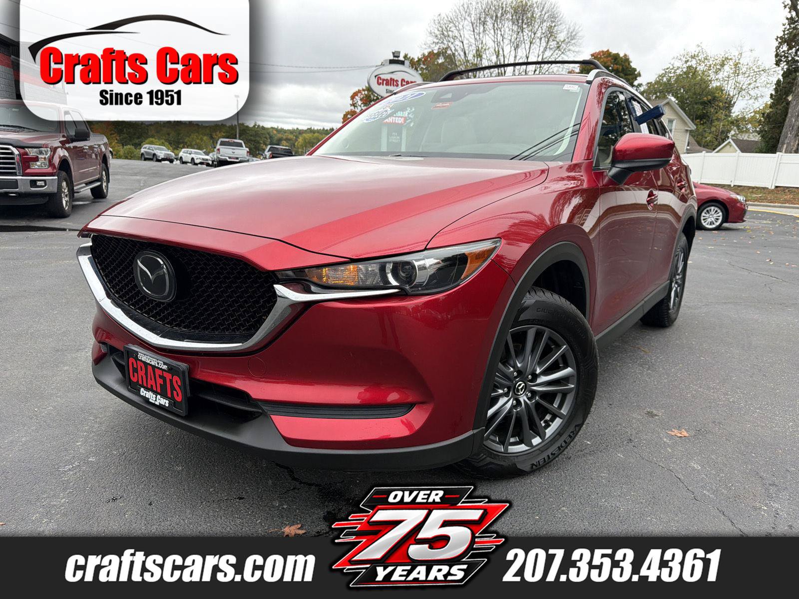 Used 2021 MAZDA CX-5 Touring w/ Touring Preferred SV Package AWD/4WD image 1