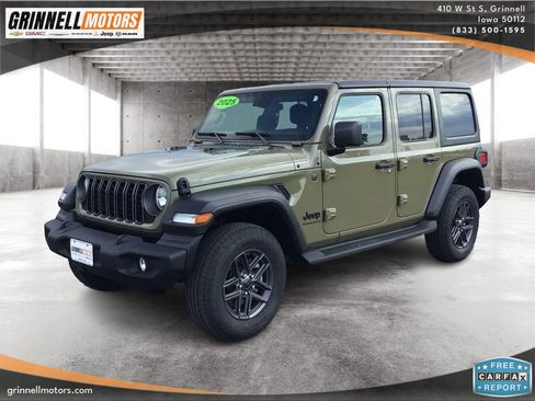 Used 2025 Jeep Wrangler Unlimited Sport AWD/4WD image 1