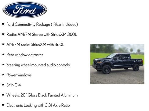 Used 2026 Ford F150 XLT w/ Equipment Group 302A MID AWD/4WD image 4