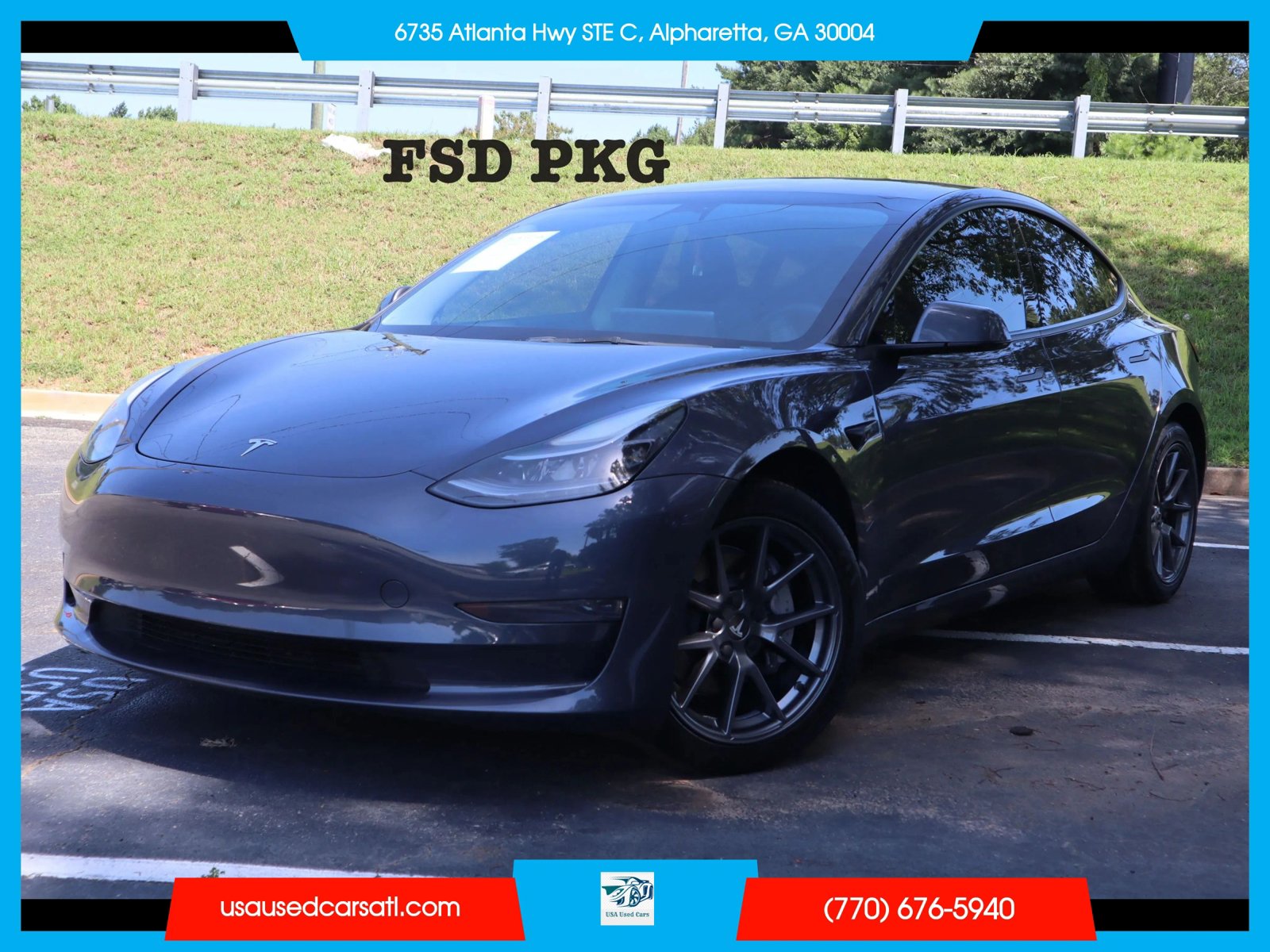 Used 2023 Tesla Model 3 Standard Range RWD image 1