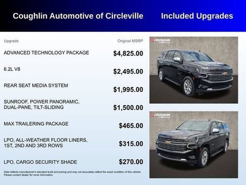 Used 2023 Chevrolet Tahoe Premier w/ Advanced Technology Package AWD/4WD image 3