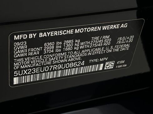 Certified 2024 BMW X5 xDrive40i w/ M Sport Package image 23