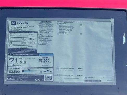 New 2025 Toyota Tacoma SR5 image 22