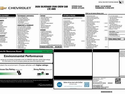 New 2026 Chevrolet Silverado 2500 LTZ w/ LTZ Plus Package