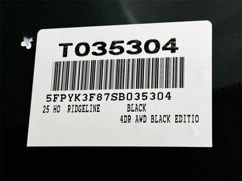 Used 2025 Honda Ridgeline Black Edition image 54