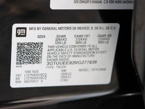 Used 2024 GMC Sierra 1500 AT4 w/ AT4 Preferred Package image 35