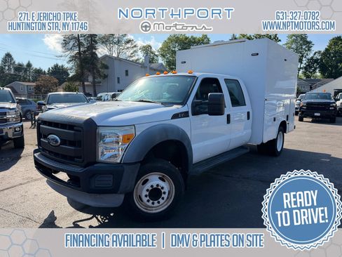 Used 2012 Ford F450 XL w/ Snow Plow Prep Pkg RWD image 1