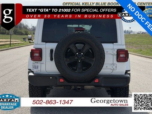 Used 2021 Jeep Wrangler Unlimited Sahara AWD/4WD image 28