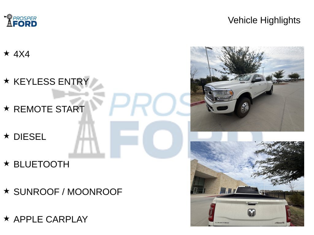 Used 2019 RAM 3500 Limited AWD/4WD image 5