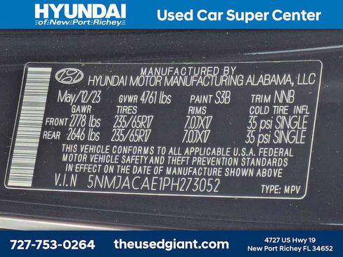 Used 2023 Hyundai Tucson SE AWD/4WD image 31