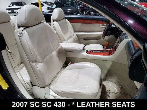 Used 2007 Lexus SC 430 Convertible RWD image 8