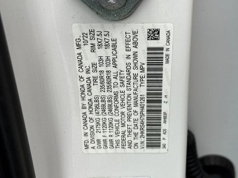 Certified 2023 Honda CR-V EX-L image 37