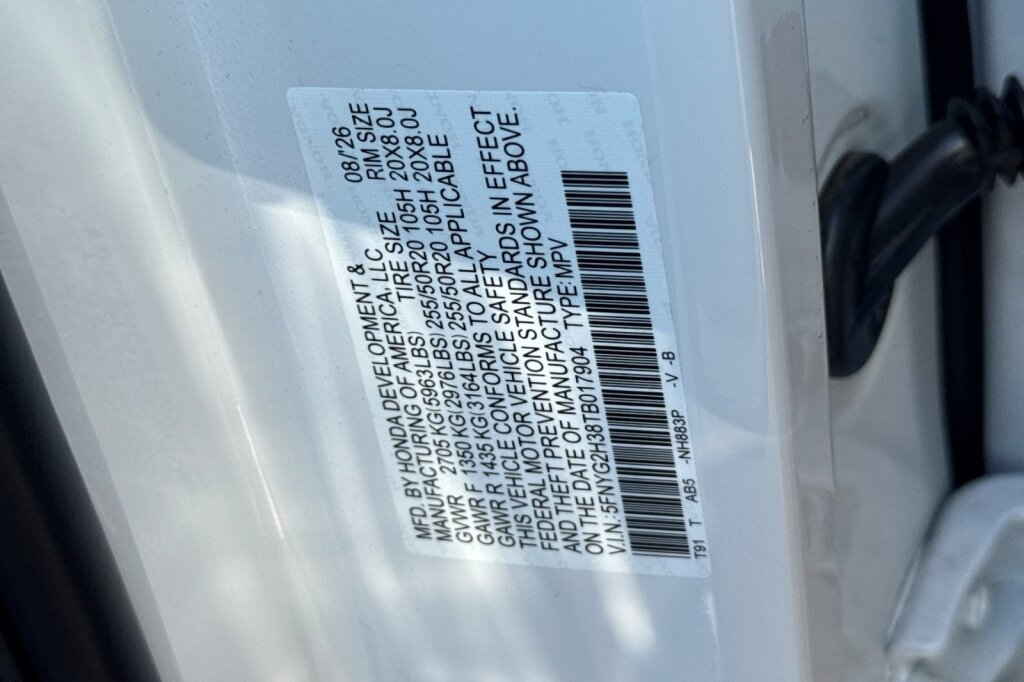 New 2026 Honda Pilot Sport image 36