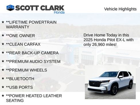 Used 2025 Honda Pilot EX-L image 11