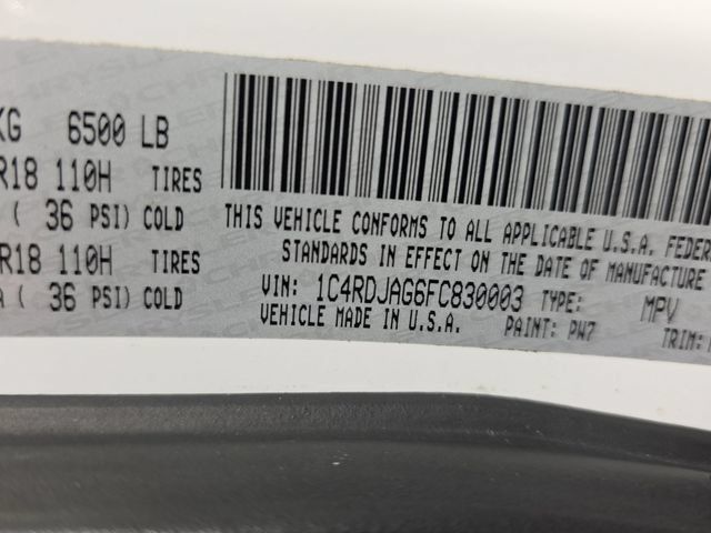 Used 2015 Dodge Durango SXT w/ Quick Order Package 23B AWD/4WD image 10