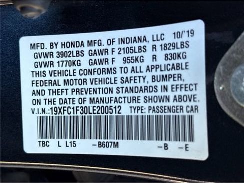 Used 2020 Honda Civic EX image 22