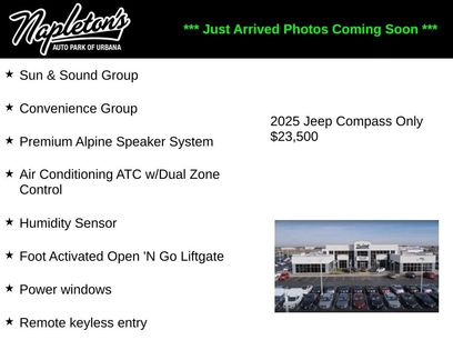 Used 2025 Jeep Compass Latitude w/ Sun & Sound Group