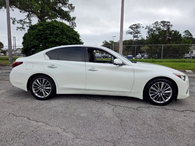 Certified 2023 INFINITI Q50 Luxe w/ Cargo Package RWD image 8