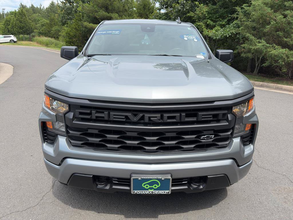 Certified 2025 Chevrolet Silverado 1500 Custom w/ Turbomax Blackout Package AWD/4WD image 2
