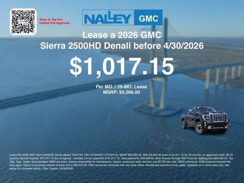 New 2026 GMC Sierra 2500 Denali w/ Denali Reserve Package AWD/4WD image 3