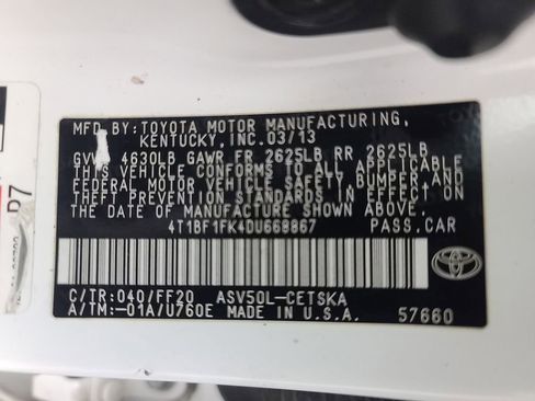 Used 2013 Toyota Camry SE image 34