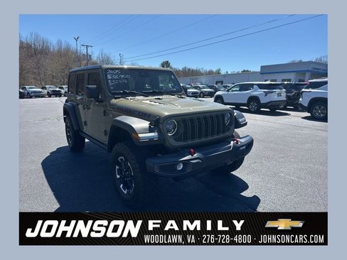 Used 2025 Jeep Wrangler Unlimited Rubicon AWD/4WD image 1