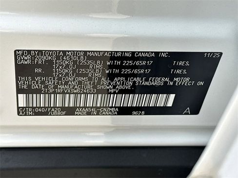 New 2025 Toyota RAV4 XLE image 32