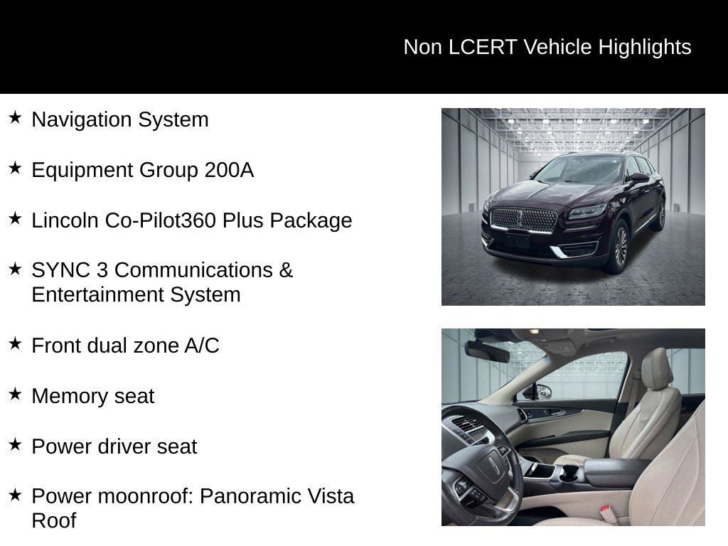 Used 2020 Lincoln Nautilus Reserve AWD/4WD image 29