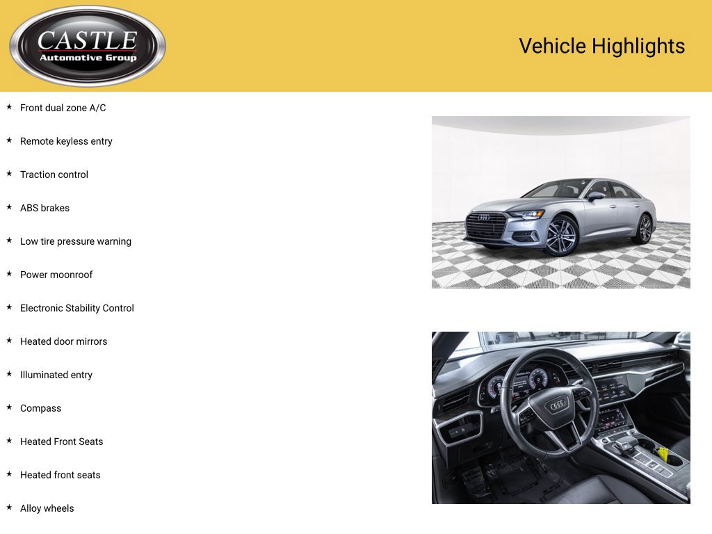 Used 2023 Audi A6 2.0T Premium AWD/4WD image 3