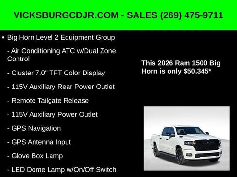 New 2026 RAM 1500 Big Horn image 16