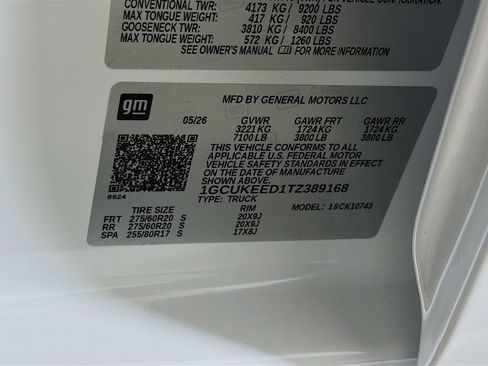 New 2026 Chevrolet Silverado 1500 RST AWD/4WD image 28
