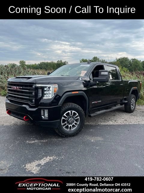 Used 2021 GMC Sierra 2500 AT4 w/ Snow Plow Prep/Camper Package AWD/4WD image 1