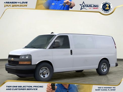 New 2025 Chevrolet Express 2500 w/ Driver Convenience Package RWD image 1