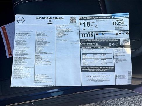 New 2025 Nissan Armada SL image 11