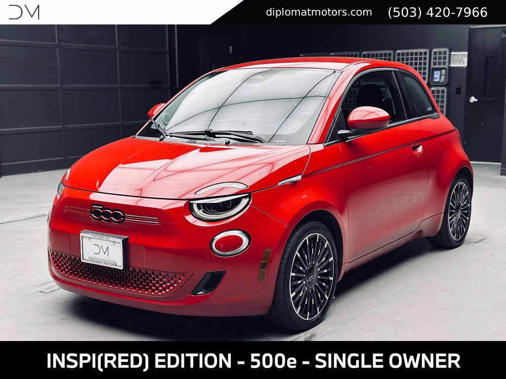 Used 2024 FIAT 500 e (RED) FWD image 1