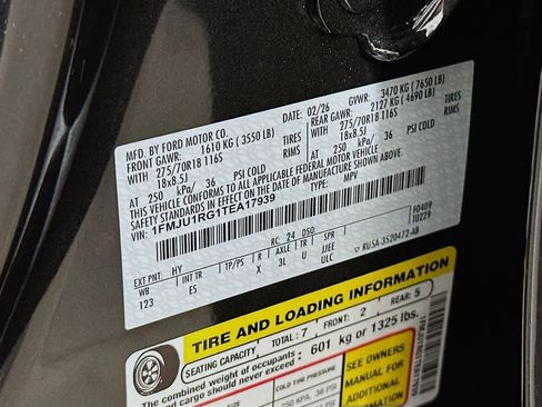 New 2026 Ford Expedition Tremor AWD/4WD image 22
