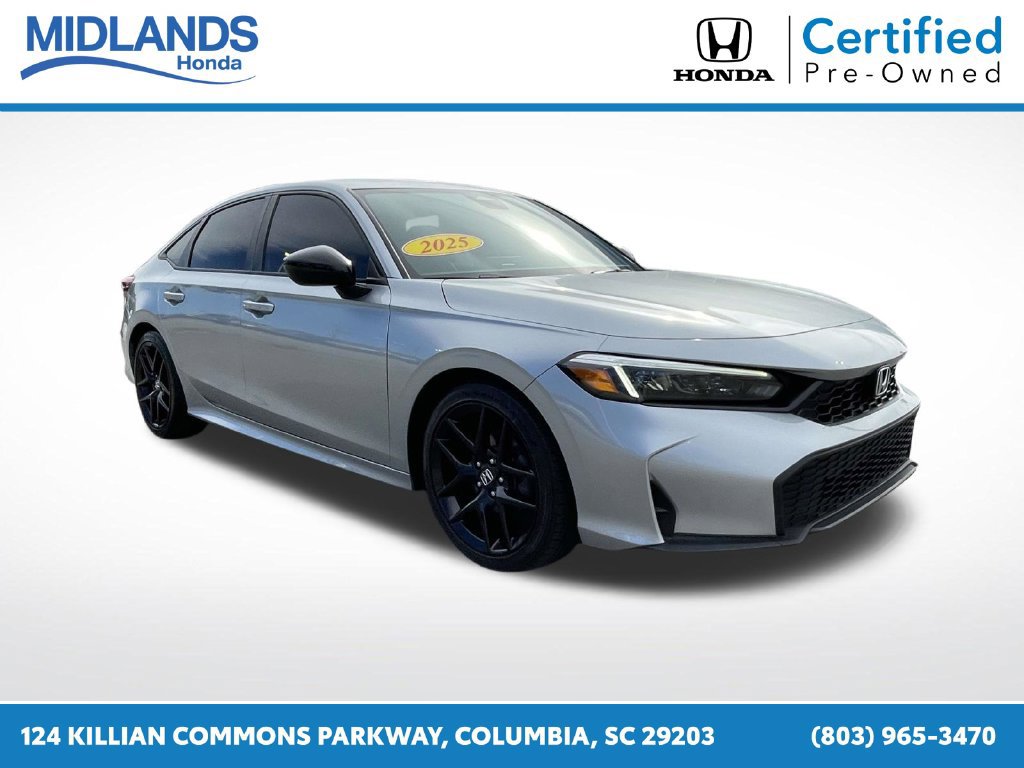 Certified 2025 Honda Civic Sport 360° Tour