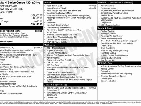 Certified 2024 BMW 430i xDrive Coupe w/ Convenience Package image 7