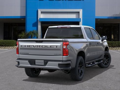 New 2026 Chevrolet Silverado 1500 Custom w/ Turbomax Blackout Package RWD image 5