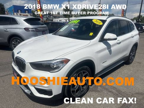 Used 2018 BMW X1 xDrive28i AWD/4WD image 1