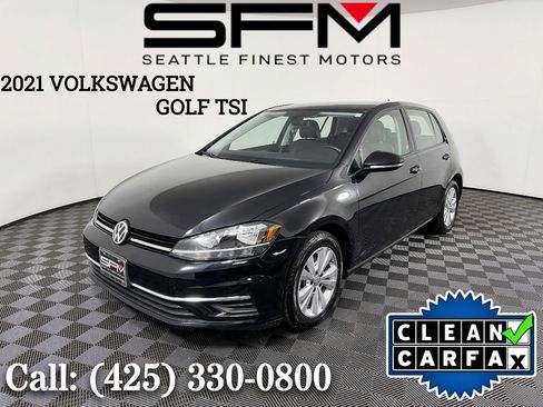 Used 2021 Volkswagen Golf 4-Door image 1