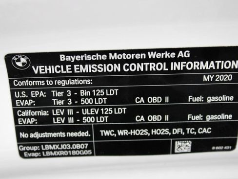 Used 2020 BMW X5 sDrive40i w/ Luxury Seating Package RWD image 73