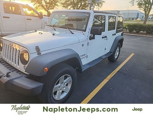 Used 2016 Jeep Wrangler Unlimited Sport w/ Quick Order Package 24S AWD/4WD image 1