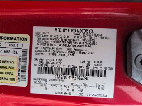 Used 2021 Ford Mustang Premium RWD image 23