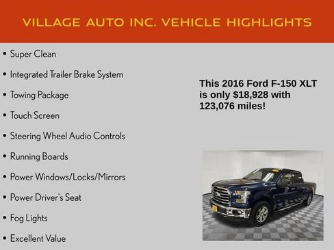 Used 2016 Ford F150 XLT w/ Equipment Group 301A Mid AWD/4WD image 7