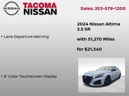 Used 2024 Nissan Altima 2.5 SR image 6
