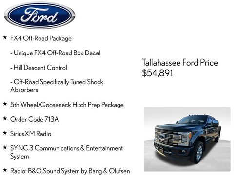 Used 2019 Ford F350 Platinum w/ Platinum Ultimate Package image 7