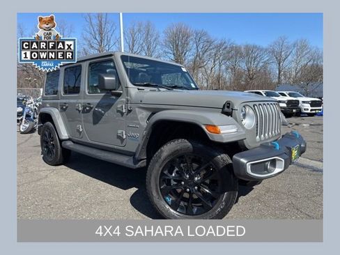 Used 2022 Jeep Wrangler Unlimited Sahara w/ Cold Weather Group image 1