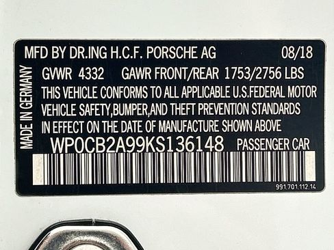 Used 2019 Porsche 911 Carrera S RWD image 31